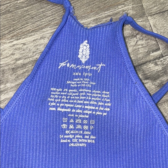 FP Halter Ribbed Bra Top - Picture 2 of 4